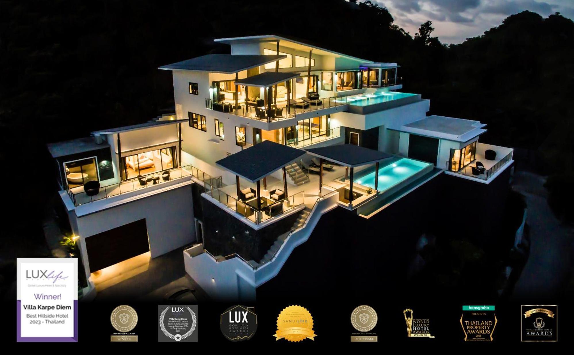 Karpe Diem Villa - Twin Infinity Pools Чавенг Бийч Екстериор снимка